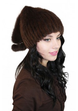 Меховая шапка Буратинка