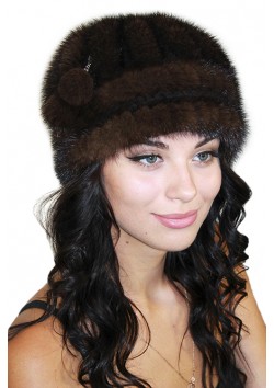 Вязаная норка "Шик"