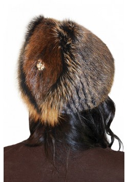 Шапка-сноп "Сильвия"