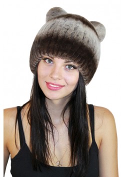 Меховая шапка "Тедди"