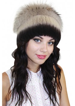 Меховая шапка "Тифани"