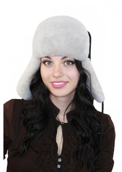 Меховая шапка "Ушаночка"