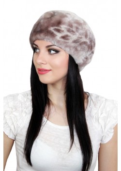 Берет мутоновый "Узор"