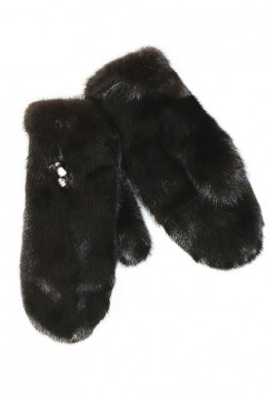 Норковые варежки