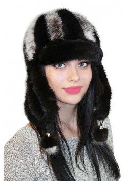 Шапка с ушками "Варвара"