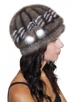 Вязаная норка "Влада"