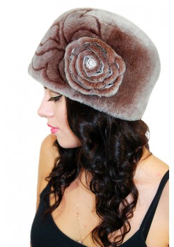 Феска меховая "Жасмин"