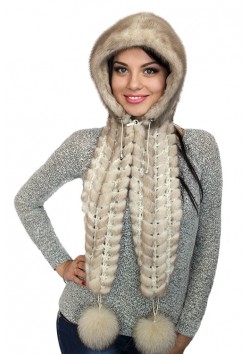 Норковый капор "Жозефин"